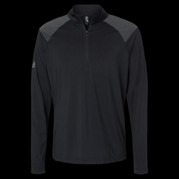 Men's Ultimate365 Lightweight Shoulder Stripe Quarter-Zip Pullover Thumbnail