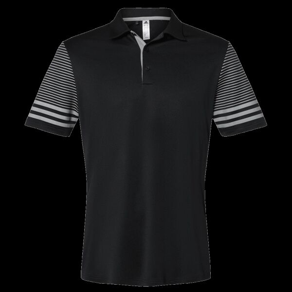 Men's Striped Sleeve Polo Thumbnail