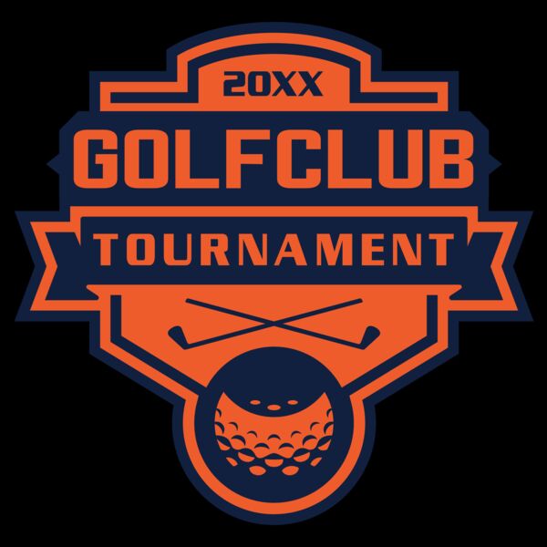 Golf club Tournament logo template 02 Thumbnail