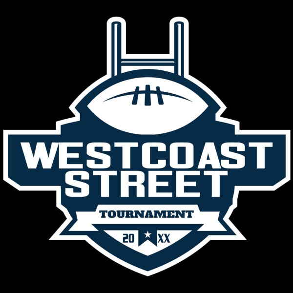 West Coast Street Tournament logo template Thumbnail