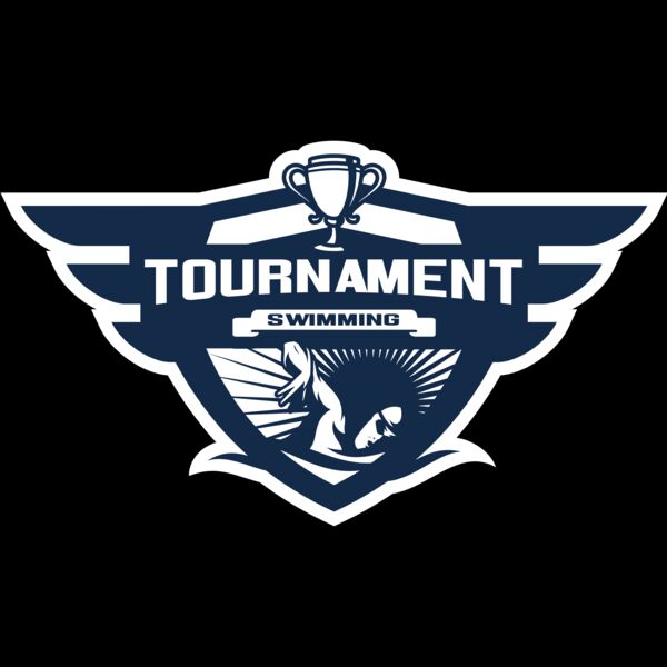 Swimming Tournament logo template 04 Thumbnail