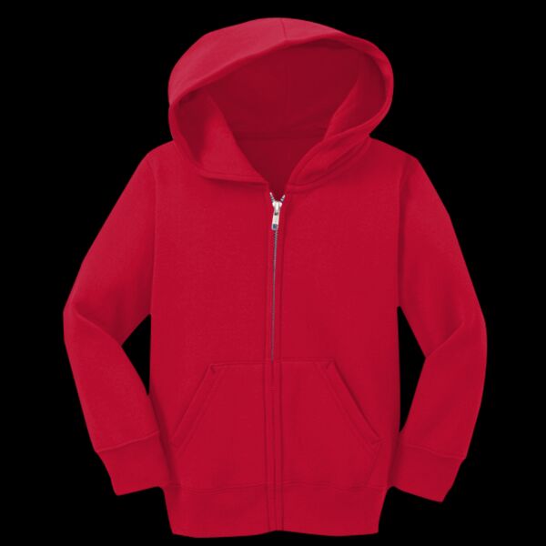Toddler Core Fleece Full Zip Hooded Sweatshirt Thumbnail