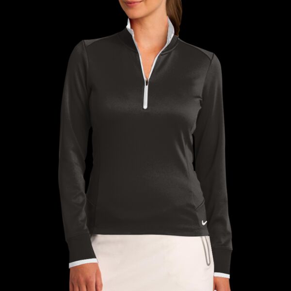 Ladies Dri FIT 1/2 Zip Cover Up Thumbnail