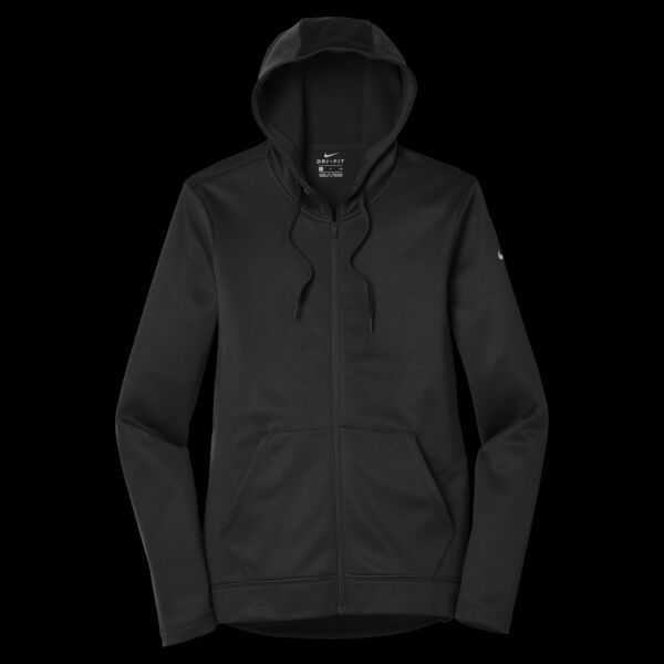 Ladies Therma FIT Full Zip Fleece Hoodie Thumbnail