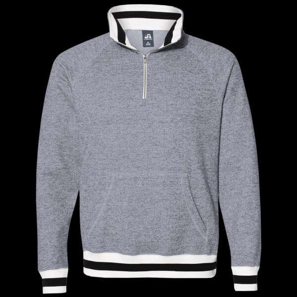 Peppered Fleece Quarter-Zip Sweatshirt Thumbnail