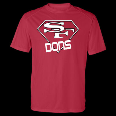 Lady Dons Fastpitch - B-Core Sport Shoulders T-Shirt Thumbnail