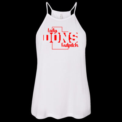 Lady Dons - Women's Flowy High-Neck Tank Thumbnail