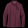 Ladies Silk Touch Long Sleeve Polo Thumbnail
