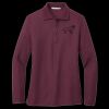 Ladies Silk Touch Long Sleeve Polo Thumbnail