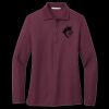 Ladies Silk Touch Long Sleeve Polo Thumbnail