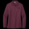 Ladies Silk Touch Long Sleeve Polo Thumbnail