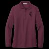 Ladies Silk Touch Long Sleeve Polo Thumbnail