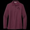 Ladies Silk Touch Long Sleeve Polo Thumbnail