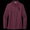 Ladies Silk Touch Long Sleeve Polo Thumbnail