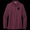 Ladies Silk Touch Long Sleeve Polo Thumbnail