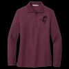 Ladies Silk Touch Long Sleeve Polo Thumbnail