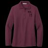 Ladies Silk Touch Long Sleeve Polo Thumbnail