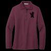 Ladies Silk Touch Long Sleeve Polo Thumbnail