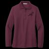 Ladies Silk Touch Long Sleeve Polo Thumbnail