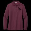 Ladies Silk Touch Long Sleeve Polo Thumbnail