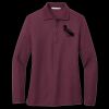 Ladies Silk Touch Long Sleeve Polo Thumbnail