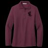 Ladies Silk Touch Long Sleeve Polo Thumbnail