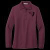 Ladies Silk Touch Long Sleeve Polo Thumbnail