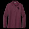 Ladies Silk Touch Long Sleeve Polo Thumbnail