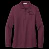 Ladies Silk Touch Long Sleeve Polo Thumbnail