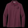 Ladies Silk Touch Long Sleeve Polo Thumbnail