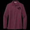 Ladies Silk Touch Long Sleeve Polo Thumbnail