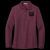 Ladies Silk Touch Long Sleeve Polo Thumbnail