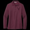 Ladies Silk Touch Long Sleeve Polo Thumbnail
