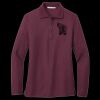 Ladies Silk Touch Long Sleeve Polo Thumbnail