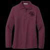 Ladies Silk Touch Long Sleeve Polo Thumbnail
