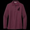 Ladies Silk Touch Long Sleeve Polo Thumbnail