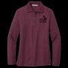 Ladies Silk Touch Long Sleeve Polo Thumbnail