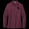 Ladies Silk Touch Long Sleeve Polo Thumbnail