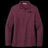 Ladies Silk Touch Long Sleeve Polo Thumbnail