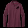 Ladies Silk Touch Long Sleeve Polo Thumbnail