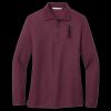 Ladies Silk Touch Long Sleeve Polo Thumbnail