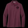 Ladies Silk Touch Long Sleeve Polo Thumbnail