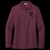 Ladies Silk Touch Long Sleeve Polo Thumbnail