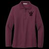 Ladies Silk Touch Long Sleeve Polo Thumbnail