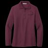 Ladies Silk Touch Long Sleeve Polo Thumbnail