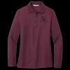 Ladies Silk Touch Long Sleeve Polo Thumbnail