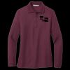Ladies Silk Touch Long Sleeve Polo Thumbnail