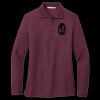 Ladies Silk Touch Long Sleeve Polo Thumbnail