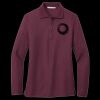Ladies Silk Touch Long Sleeve Polo Thumbnail