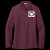 Ladies Silk Touch Long Sleeve Polo Thumbnail